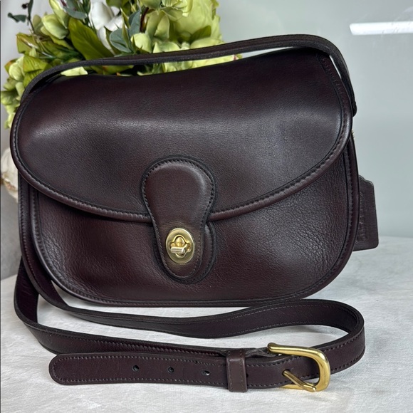 Vintage Coach Prairie Bag 9954 Mahogany - Picture 1 of 17